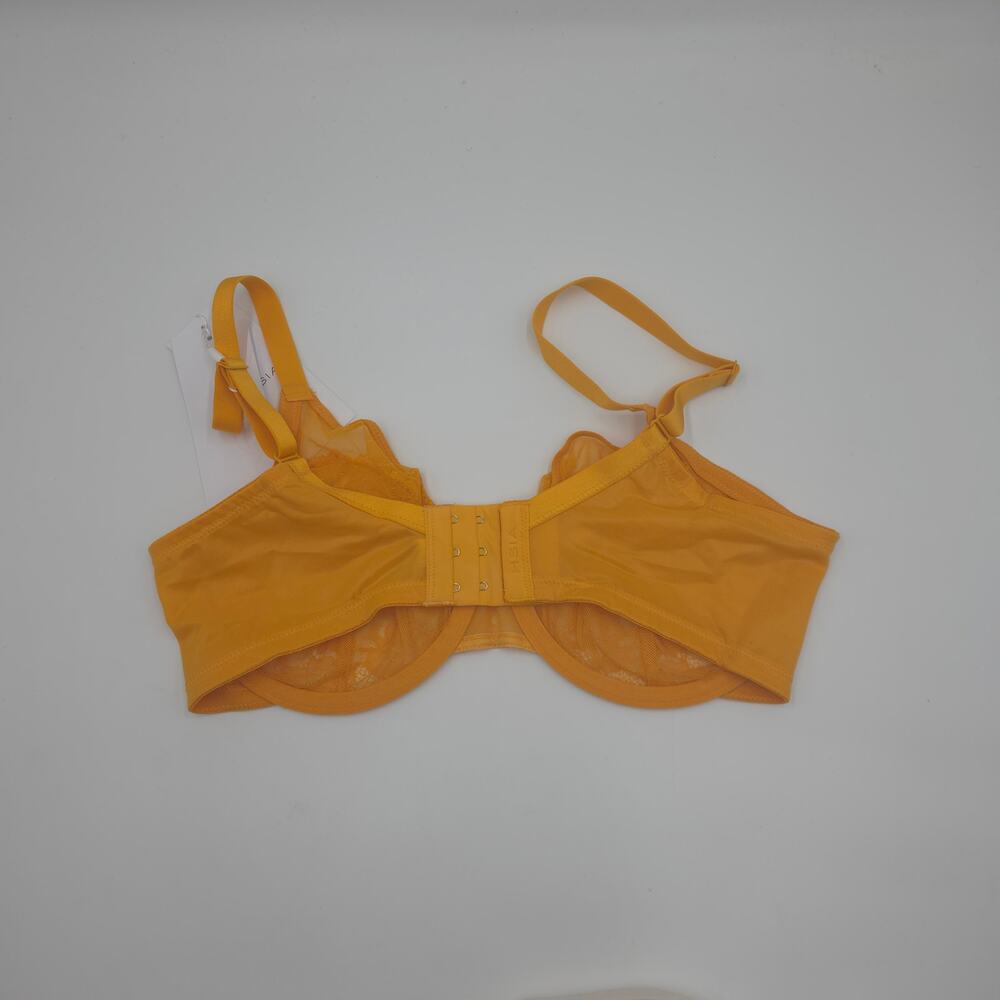 HSIA Bundle of Three Enchante Lace Underwire Bra in Black Yellow Cream 34D/DDD - Picture 7 of 8